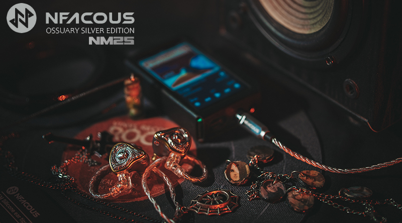 NF ACOUS NM25 Ossuary Silver Edition – handcrafted piece of art, derivative of the solid audio performer.